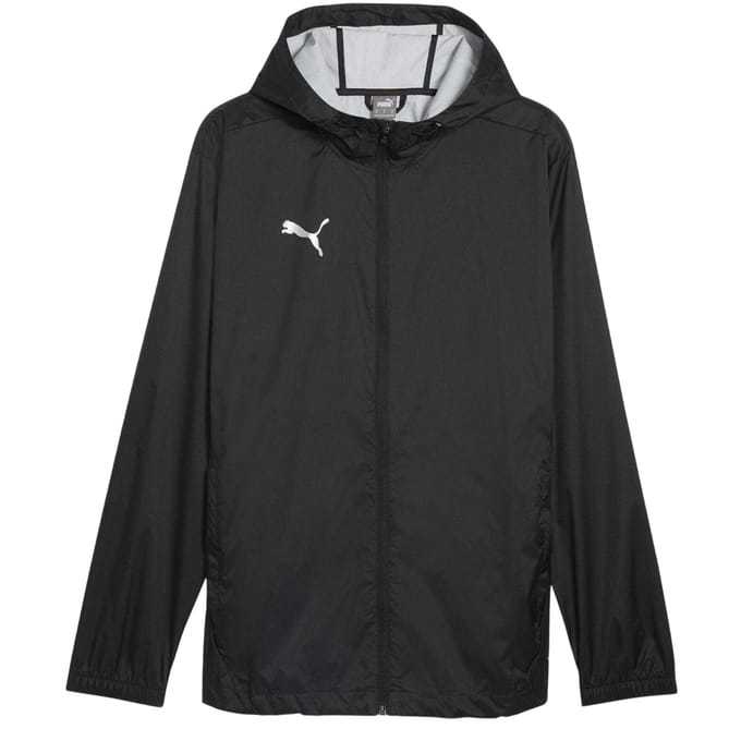 Puma Heren TeamFinal waterdichte, lichtgewicht anorak (Poema Zwart)