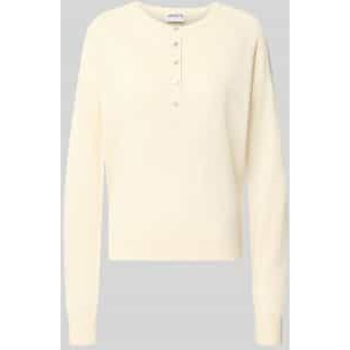 Henley-shirt met knoopsluiting