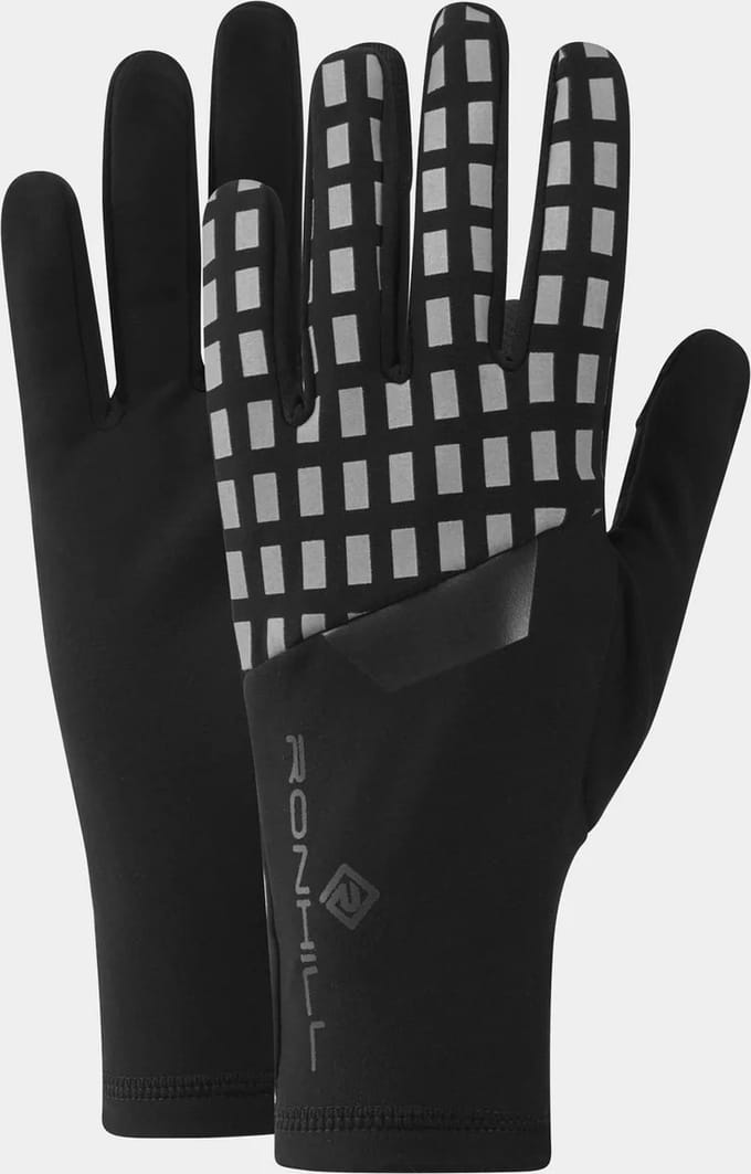 RonHill | Afterhours Glove | Black/Bright White/Reflect | s