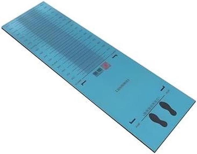 Oefenmat - Springmat - Verspringen Trainen - Geluidsarm Ontwerp - 250x90 cm - Blauw
