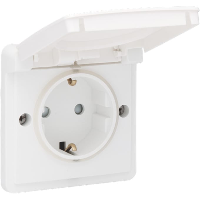 Niko New Hydro Wandcontactdoos (WCD-schakelmateriaal) - 701-36800 - E2SNV