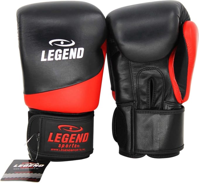 Thai Serie 2.0 Bokshandschoenen Heren/Dames Rood Leer 14 oz