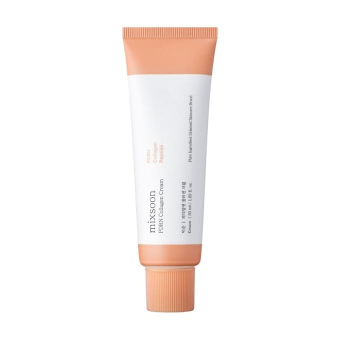 Mixsoon PDRN Collageen Crème 50ml voor Elasticiteit & Hydratatie Authentiek white