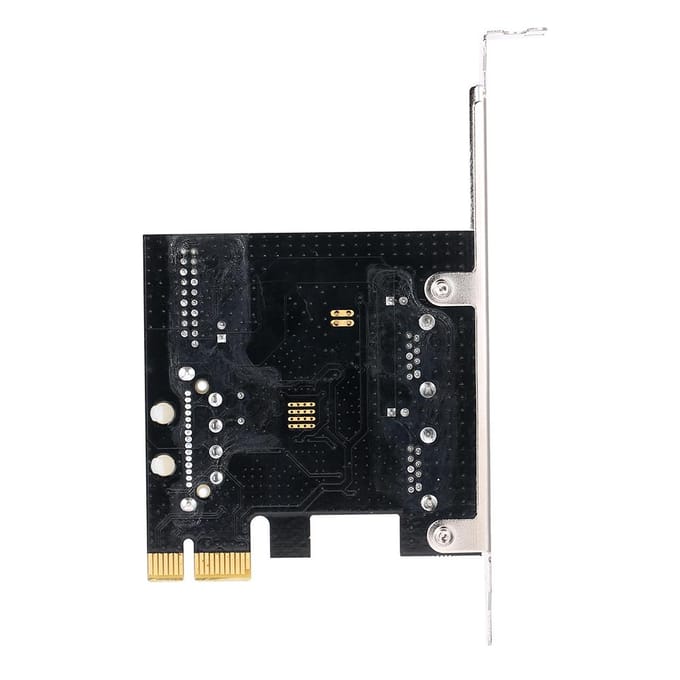 PCI-E naar USB 3.0-uitbreidingskaart 19-pins converter Extern 2-poorts USB 3.0 Dubbele USB 3.0-interface Voor