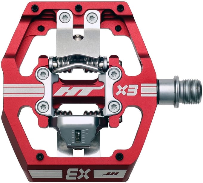 Ht Components X3 Pedalen Zilver