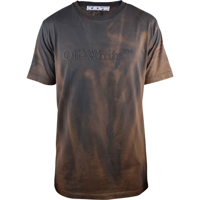 Gebroken wit T-shirt Bruin
