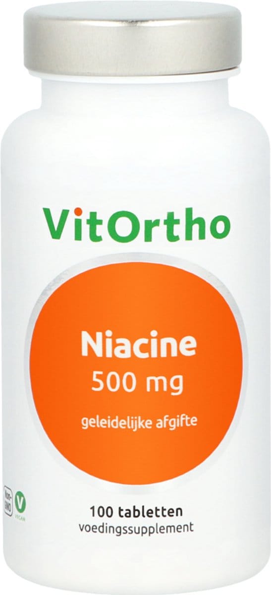 VitOrtho Niacine 500mg (100 Tabs)