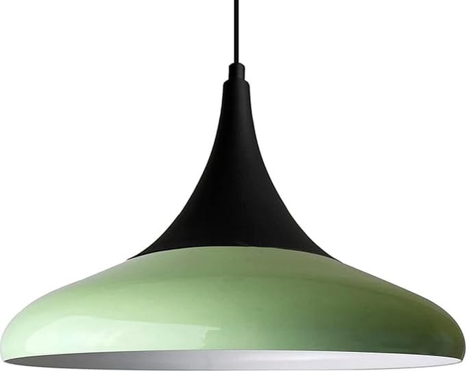 Bamyum Paladin Metalen Hanglamp Ø35cm, Moderne Mintgroen Hanglamp