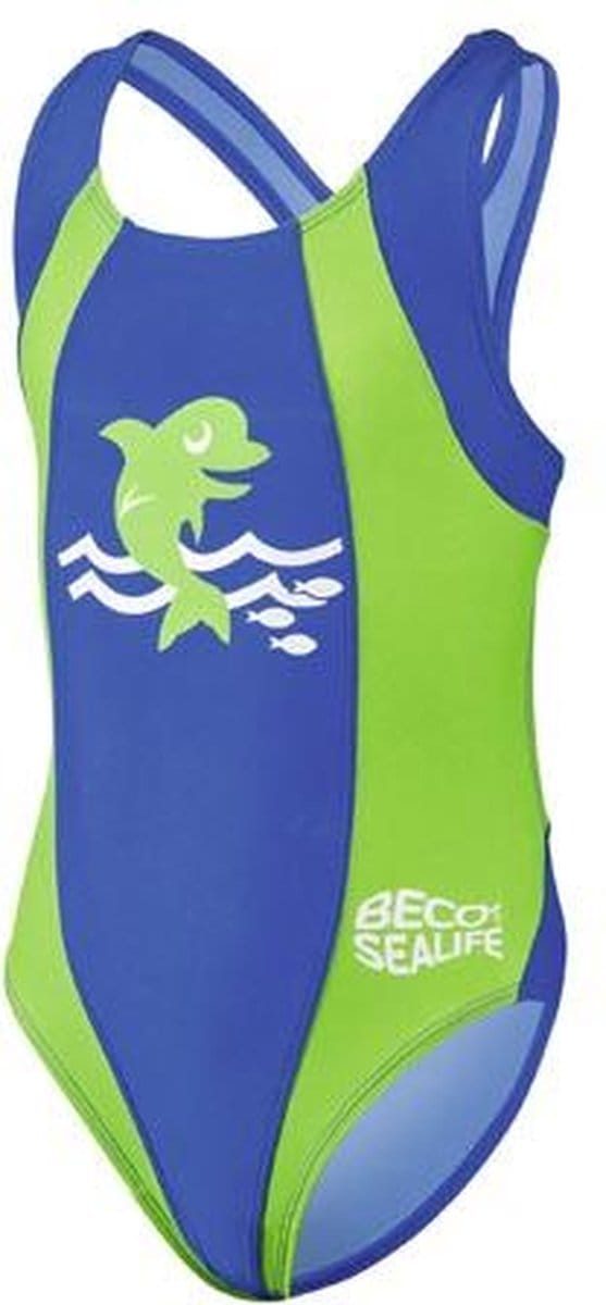 BECO-SEALIFE® Badpak Spf 50+ Polyamide Blauw/groen Maat 128