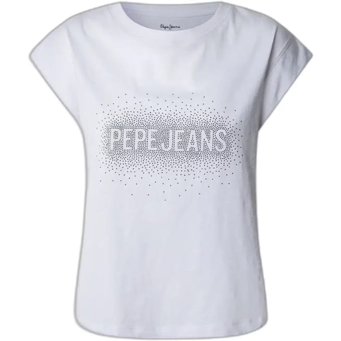 Pepe Jeans Raya T-shirt Met Korte Mouwen Wit S Vrouw