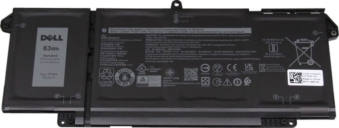 Dell 4M1JN Batterij - 63Wh
