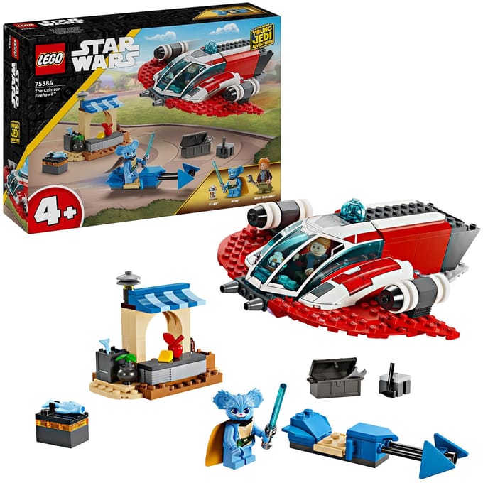 Constructiespeelgoed Lego Lego Star Wars 75384 - Crimson Firehawk