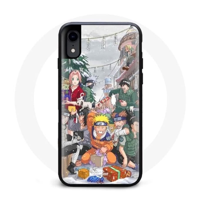 Coque pour Iphone XS Naruto Christmas Day Anime Manga