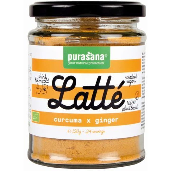 Purasana Latte curcuma gember/gingembre vegan bio (120g)