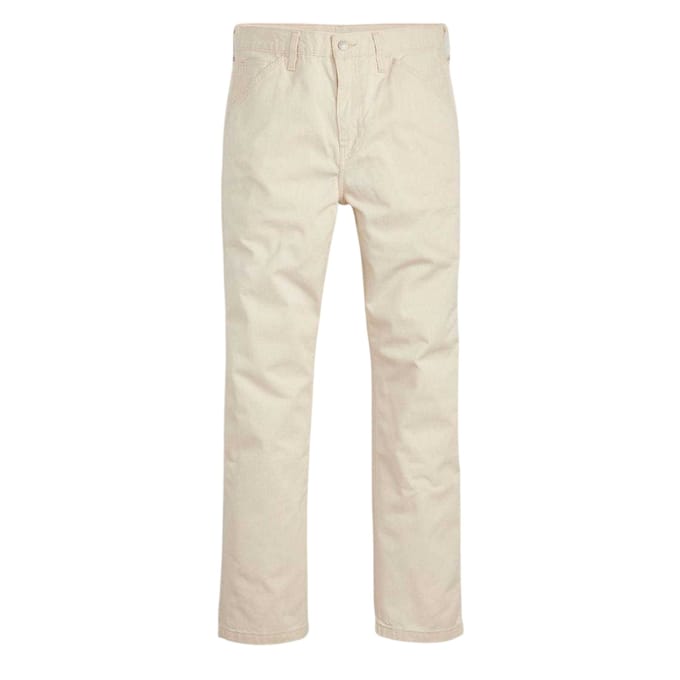 Levis Heren Denim Timmerman Middelhoge Jeans (Ecru)