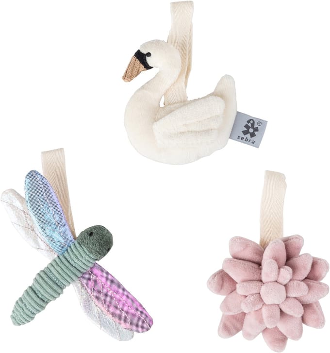 Activity Toys – 3 pcs – Flower, Dragonfly & Swan