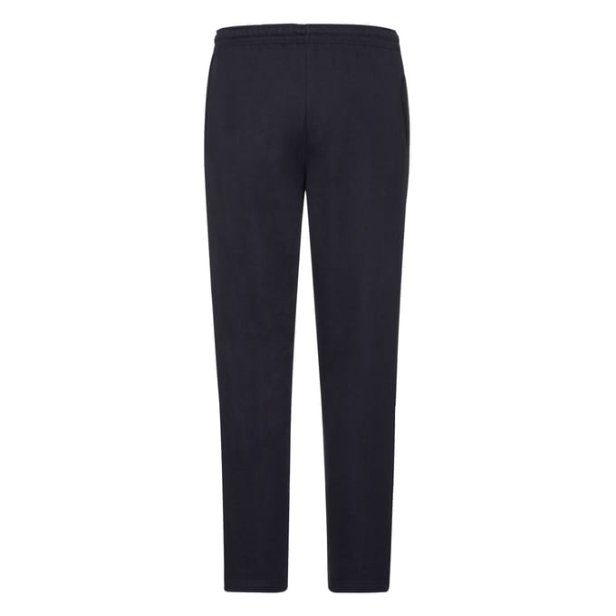 Fruit of the Loom Heren joggingbroek met open zoom (Deep Navy)