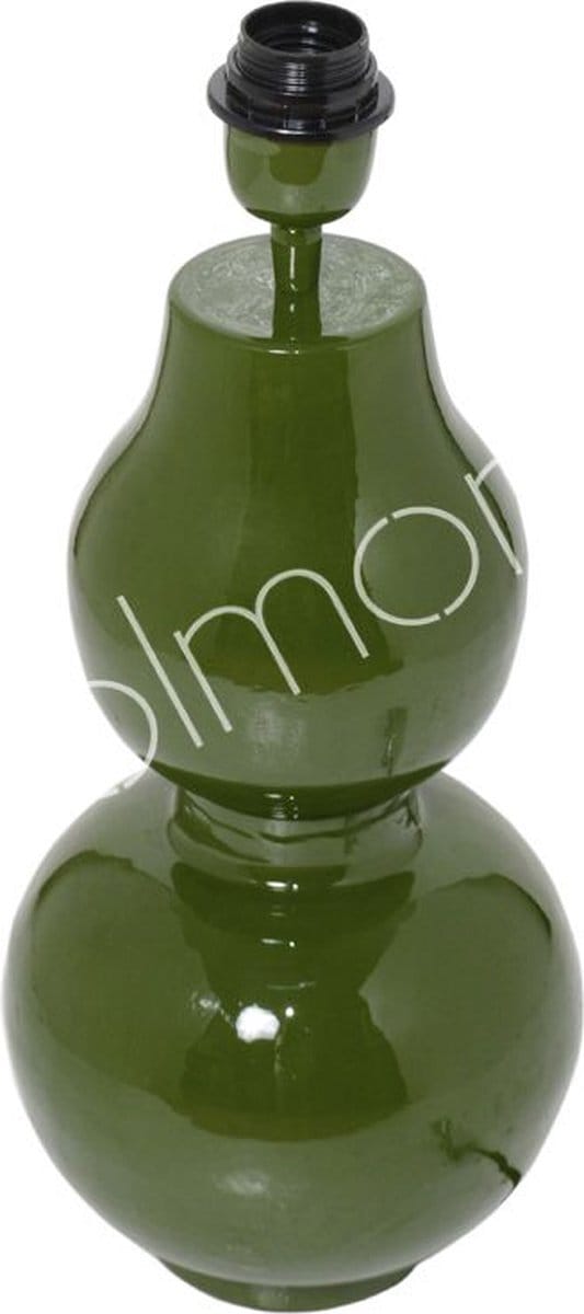 Colmore by Diga emaille groene lampenvoet 20 x 44 cm