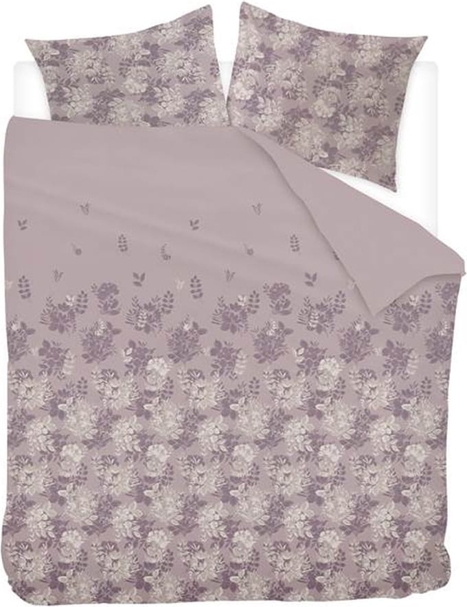 Ivorlyn Aurora Dekbedovertrek - Tweepersoons - 200x200/220 cm - Lilac
