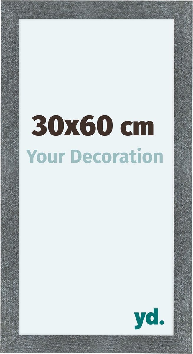 Your Decoration - Fotolijst 30x60 cm - MDF - IJzer Geveegd - Como