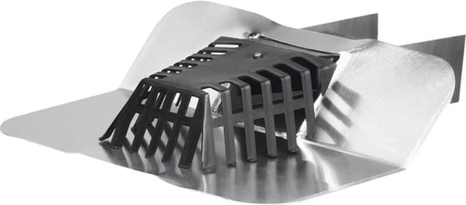 Martens Kiezelbak Zijuitlaat Aluminium - 80 x 100 mm