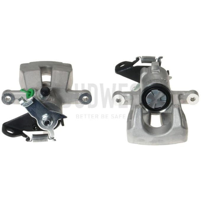 Budweg Caliper Remklauw BUDWEG 343587, achter rechts