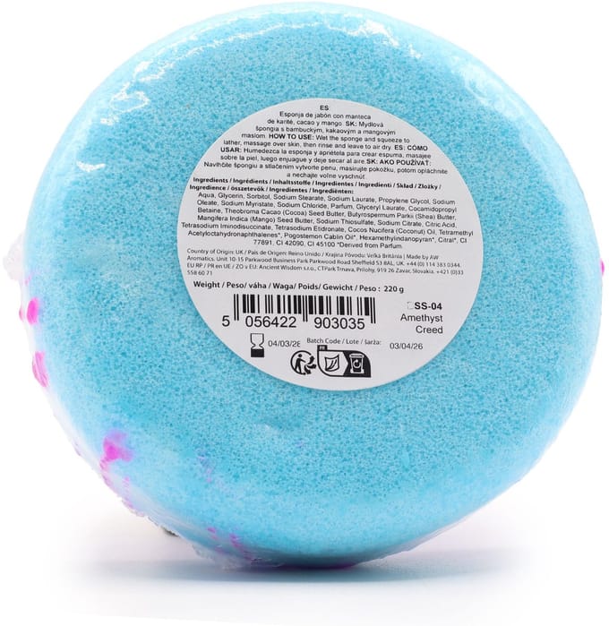 3 x Butter Bubble Soap - Amethyst Creed