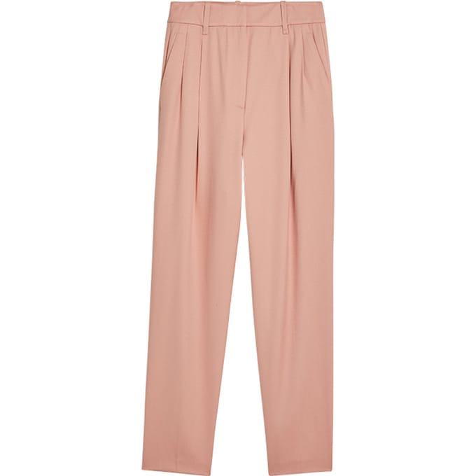 Reiss Coco Pink Straight Pants Größe: 4 | Straight Jeans Outlet | Damen | Rosa