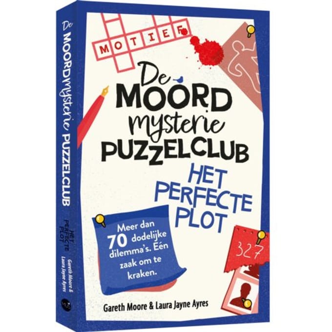 De Moordmysterie Puzzelclub - Het perfecte plot Educatieve boeken (spelletjes en raadsels)