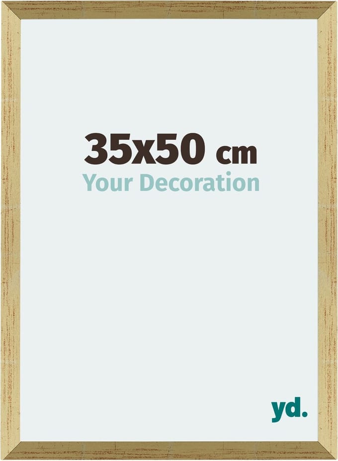 Your Decoration - Fotolijst 35x50 cm - MDF - Goud Glans - Mura