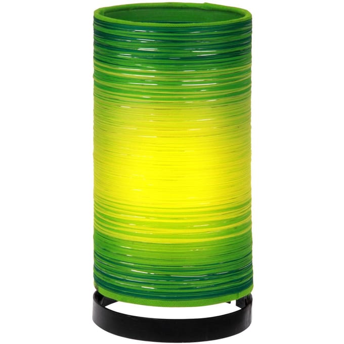 Woru Tafellamp Julie met draad omwikkeld, groen
