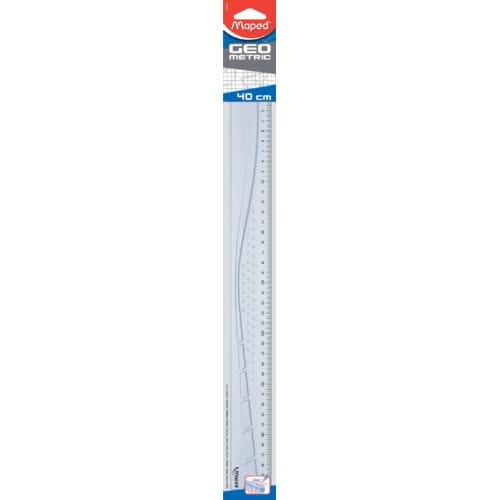 Liniaal Maped Geometric 40cm transparant