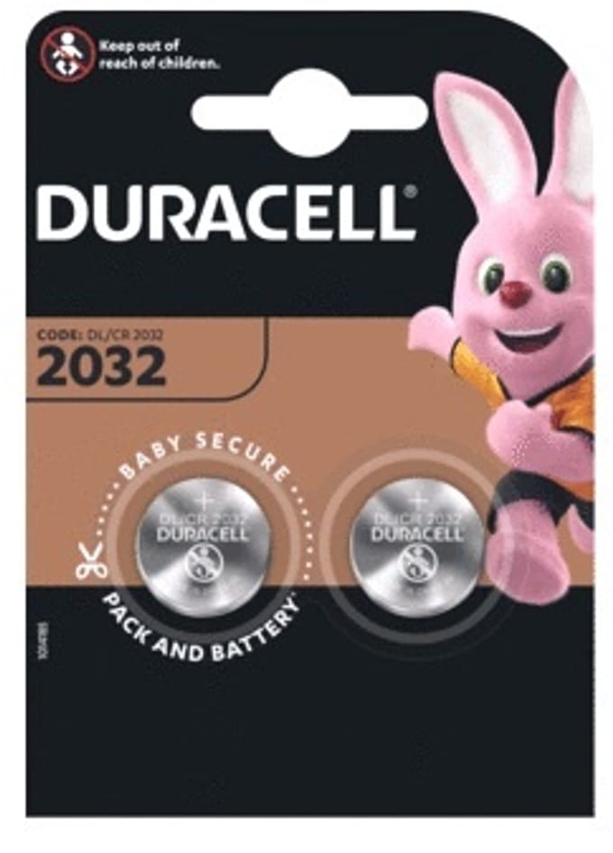 3 Volt DR2032 knoopcel reserve batterij