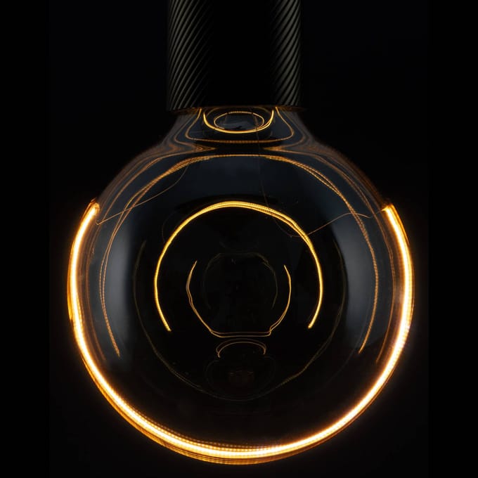 Segula LED Illusion G125 Halvemaanvormige top E27 6W rook