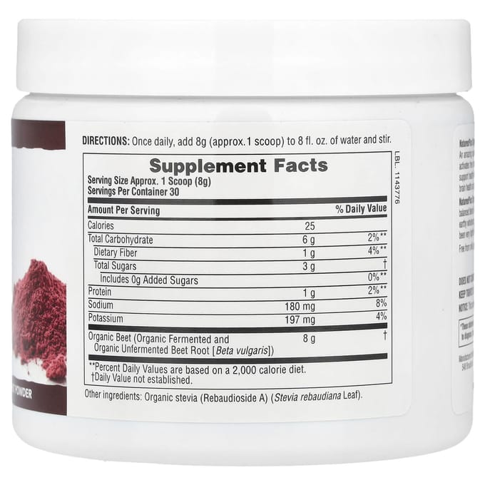 Biologische Rode Biet, 240G(0,53 pond)