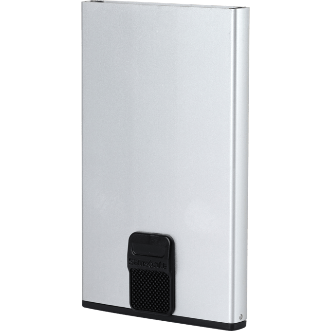 Samsonite Creditcardhouder - Alu Fit 201 - Slide-Up Case Aluminium