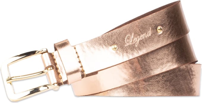 Legend Dames - Leren riem - Rose - 85cm