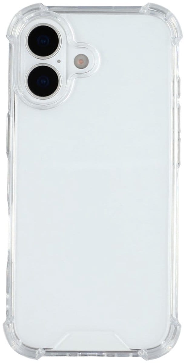 Anti Shock Silicone Hoesje Geschikt voor iPhone 17 - transparant - ZT Accessoires