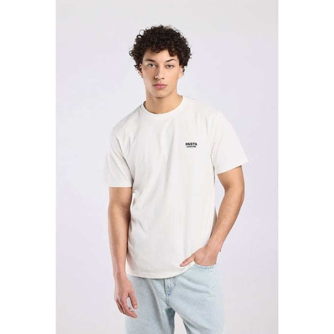 America Today Edson Snow White Taglia: S | Magliette basic Outlet | Uomo | Bianco