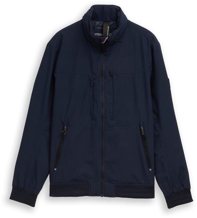 Tom Tailor - Blouson met opbergbare capuchon - Maat S - sky captain blue