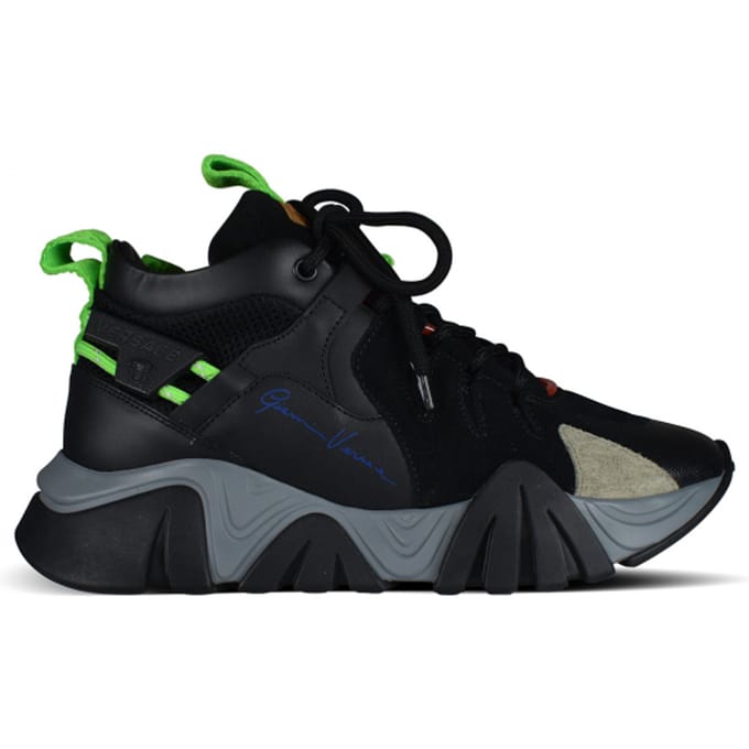 Versace Squalo-sneakers zwart