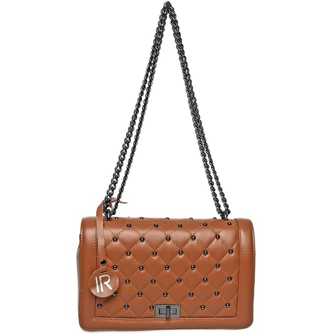Isabella Rhea Brown Rundleer Tas