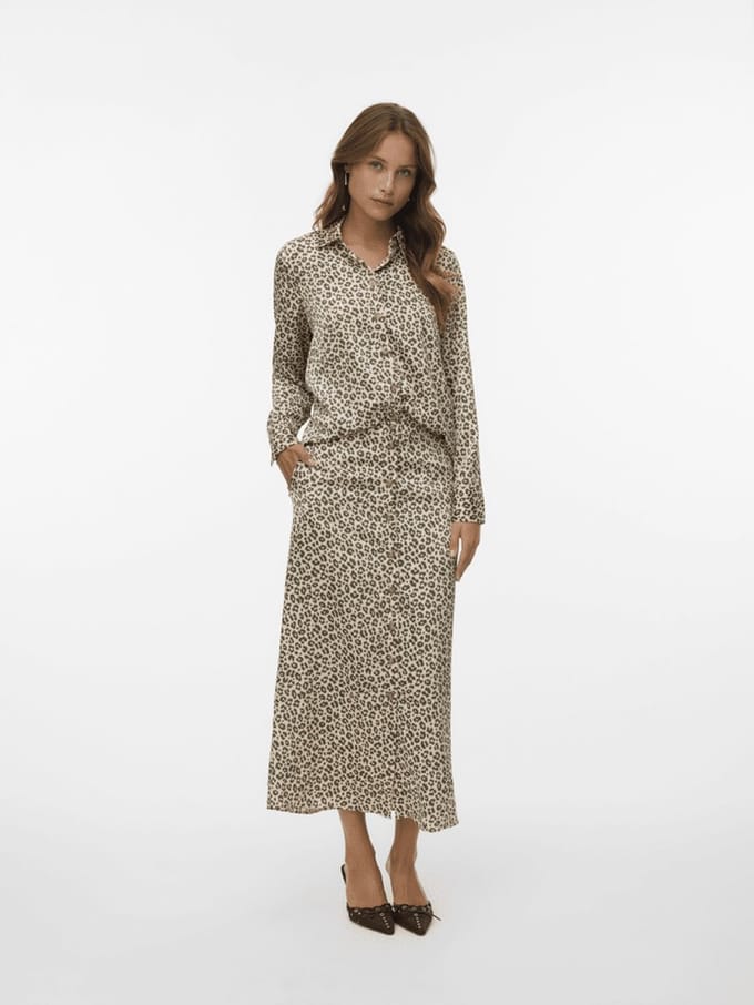 VERO MODA - VMIDALIA L/S SHIRT WVN BTQ FR - Dames - Blouses