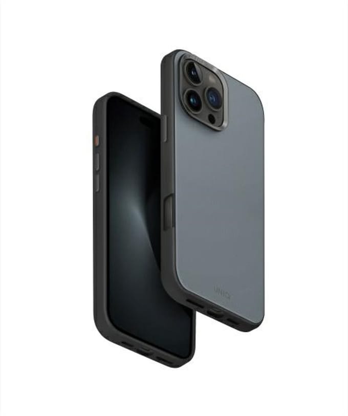 UNIQ Lyden DS Serie - iPhone 16 Pro Max Hoes - MagClick Oplaadfunctie - Niebiesko-Czarny