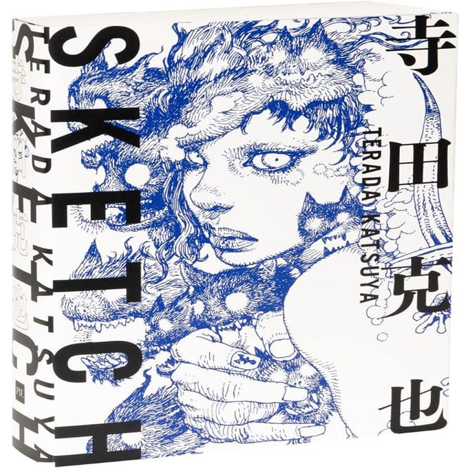 Illustratieboek Terada Katsuya Schets