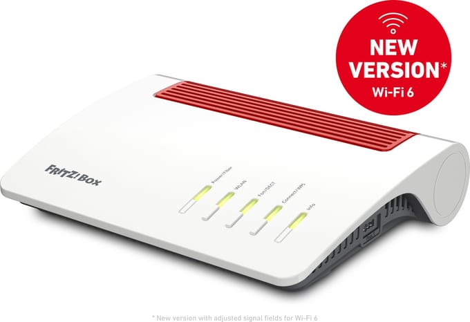 FRITZ!Box 5590 Fiber International AON + GPON - Draadloze Router