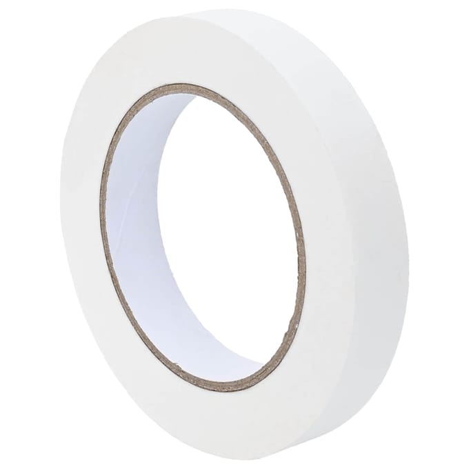 vidaXL - Schilder - Maskering - Tapes - 12 - st - Wit - 19 - mm - x - 50 - m - Papier