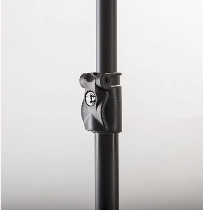 Geluidsopname-boom - Microfoonarm Uitschuifbaar - Professionele Opnames - Robuust Aluminium Frame - 322 cm Lengte - Zwart