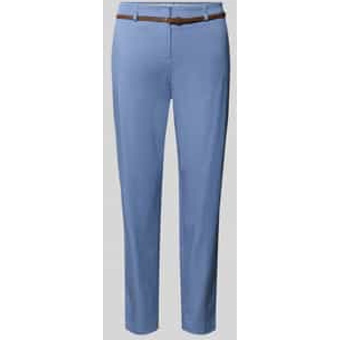 broek in verkorte pasvorm met riem