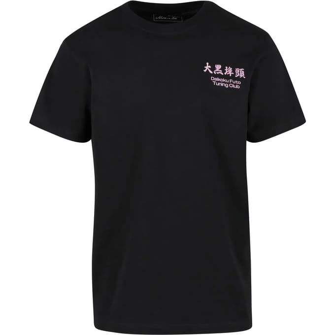 Mister Tee - Yokohama Race Heren Tshirt - S - Zwart